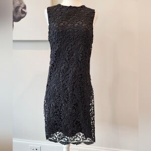 NWT AQUA Lace Sheath Dress